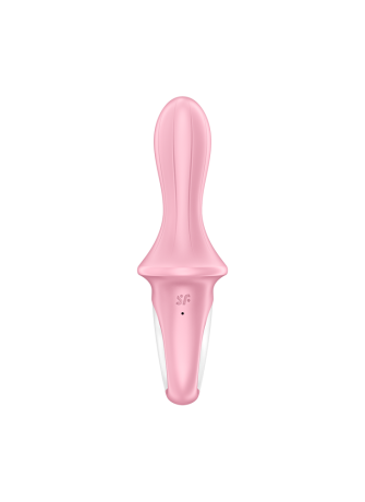 Vibromasseur anal gonflant connecté rose USB Air Pump Booty 5+ Satisfyer - CC597803
